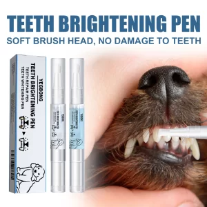 Dog Dental Cleaning Pen – Remove Tartar, Freshen Breath & Protect Your Pet’s Teeth Naturally