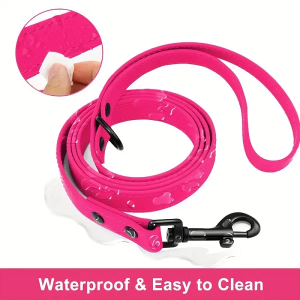 Waterproof PVC Dog Leash – Durable, Easy-to-Clean, Leather-Feel Grip for Strong Control - Image 2
